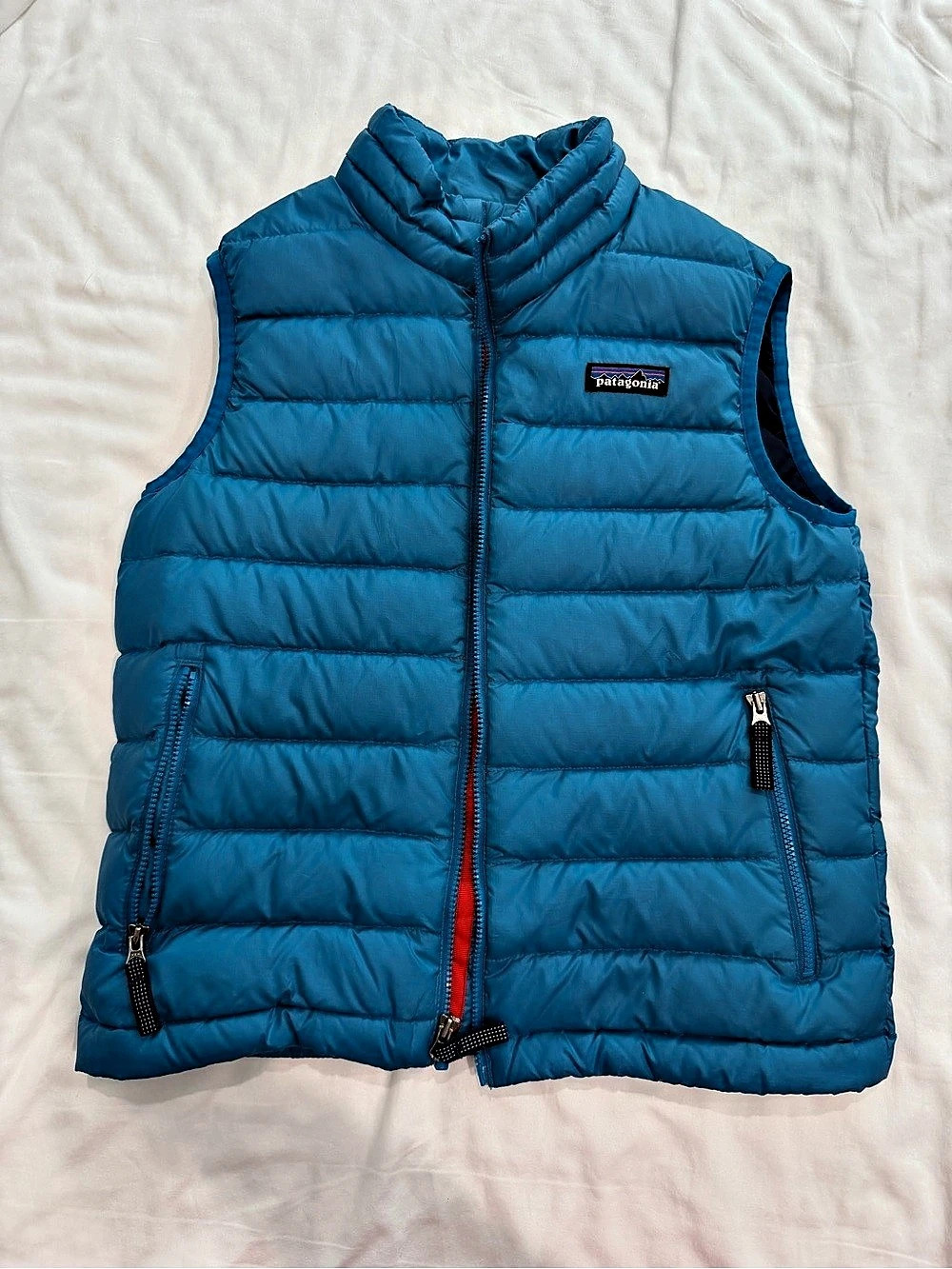 Patagonia kids Down Sweater Vest Blue Small
